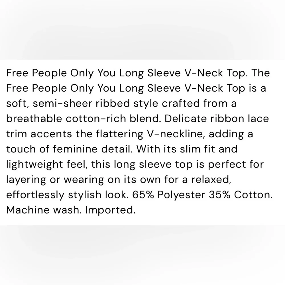 Free People new without